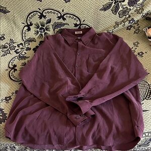 Cypress Purple Button-Up Shirt